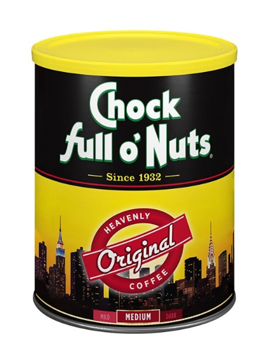 (image for) Chock full o' Nuts Heavenly Ground Coffee Original Blend (48 oz.)